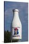 Route 66 Milk Bottle Building, Oklahoma City, Oklahoma, USA-Walter Bibikow-Stretched Canvas