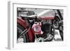 Route 66 Motorcycle-Lori Deiter-Framed Art Print