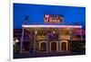 Route 66 Neon El Rancho Hotel Gallup NM-George Oze-Framed Photographic Print