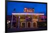 Route 66 Neon El Rancho Hotel Gallup NM-George Oze-Framed Photographic Print