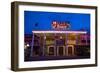 Route 66 Neon El Rancho Hotel Gallup NM-George Oze-Framed Photographic Print