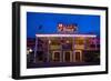 Route 66 Neon El Rancho Hotel Gallup NM-George Oze-Framed Photographic Print