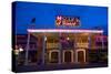 Route 66 Neon El Rancho Hotel Gallup NM-George Oze-Stretched Canvas