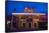 Route 66 Neon El Rancho Hotel Gallup NM-George Oze-Framed Stretched Canvas