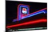 Route 66 Neon Sign, Albuquerque, New Mexico-George Oze-Mounted Photographic Print