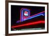 Route 66 Neon Sign, Albuquerque, New Mexico-George Oze-Framed Photographic Print