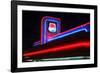 Route 66 Neon Sign, Albuquerque, New Mexico-George Oze-Framed Photographic Print