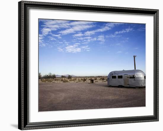 Route 66, Newberry Springs, California, USA-Julian McRoberts-Framed Photographic Print