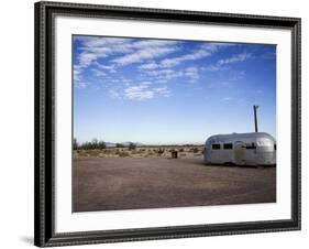 Route 66, Newberry Springs, California, USA-Julian McRoberts-Framed Photographic Print