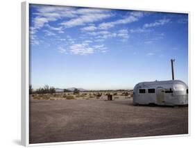 Route 66, Newberry Springs, California, USA-Julian McRoberts-Framed Photographic Print