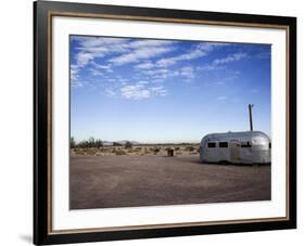 Route 66, Newberry Springs, California, USA-Julian McRoberts-Framed Photographic Print