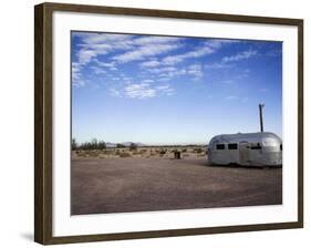 Route 66, Newberry Springs, California, USA-Julian McRoberts-Framed Photographic Print