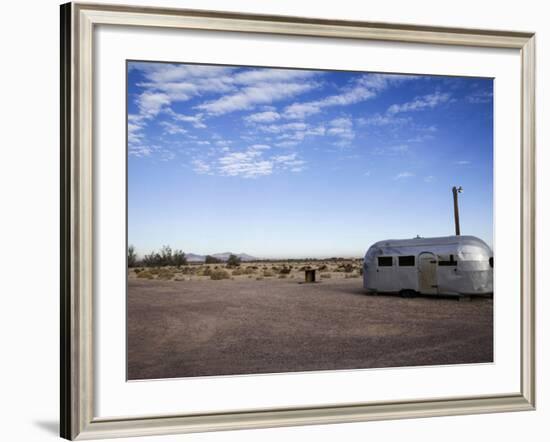 Route 66, Newberry Springs, California, USA-Julian McRoberts-Framed Photographic Print