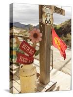 Route 66, Oatman, Arizona, USA-Julian McRoberts-Stretched Canvas