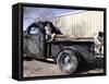 Route 66, Prewitt, New Mexico, USA-Julian McRoberts-Framed Stretched Canvas