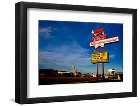 Route 66 Restaurant, 2017-null-Framed Photographic Print