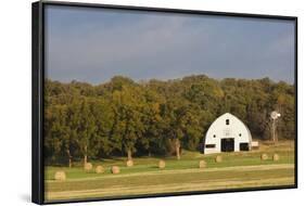 Route 66 Rock of Ages Farm, Arcadia, Oklahoma, USA-Walter Bibikow-Framed Photographic Print