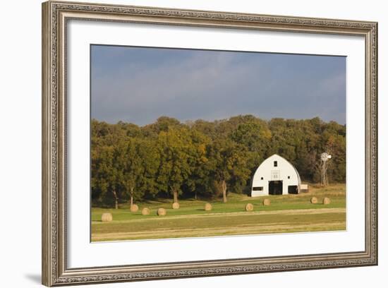 Route 66 Rock of Ages Farm, Arcadia, Oklahoma, USA-Walter Bibikow-Framed Photographic Print