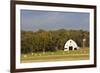 Route 66 Rock of Ages Farm, Arcadia, Oklahoma, USA-Walter Bibikow-Framed Photographic Print