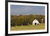 Route 66 Rock of Ages Farm, Arcadia, Oklahoma, USA-Walter Bibikow-Framed Photographic Print