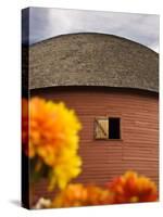 Route 66 Round Barn, Arcadia, Oklahoma, United States of America, North America-Snell Michael-Stretched Canvas