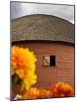 Route 66 Round Barn, Arcadia, Oklahoma, United States of America, North America-Snell Michael-Mounted Photographic Print