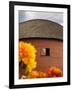 Route 66 Round Barn, Arcadia, Oklahoma, United States of America, North America-Snell Michael-Framed Photographic Print