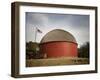 Route 66 Round Barn, Arcadia, Oklahoma, United States of America, North America-Snell Michael-Framed Photographic Print