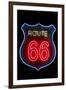 Route 66 Sign, Albuquerque, New Mexico, USA-Julien McRoberts-Framed Photographic Print