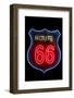 Route 66 Sign, Albuquerque, New Mexico, USA-Julien McRoberts-Framed Photographic Print