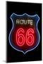 Route 66 Sign, Albuquerque, New Mexico, USA-Julien McRoberts-Mounted Photographic Print