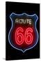 Route 66 Sign, Albuquerque, New Mexico, USA-Julien McRoberts-Stretched Canvas