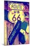 Route 66 - sign - Arizona - United States-Philippe Hugonnard-Mounted Photographic Print