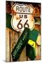 Route 66 - sign - Arizona - United States-Philippe Hugonnard-Mounted Photographic Print