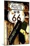 Route 66 - sign - Arizona - United States-Philippe Hugonnard-Mounted Photographic Print