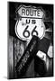 Route 66 - sign - Arizona - United States-Philippe Hugonnard-Mounted Photographic Print