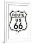 Route 66 Sign Travel-null-Framed Art Print