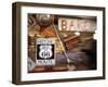 Route 66 Sign, Tucumcari, New Mexico, Usa-Julian McRoberts-Framed Photographic Print