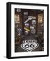 Route 66 Theme Restaurant, Akouda, Tunisia-Walter Bibikow-Framed Photographic Print