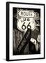 Route 66 US-Philippe Hugonnard-Framed Photographic Print