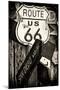 Route 66 US-Philippe Hugonnard-Mounted Photographic Print