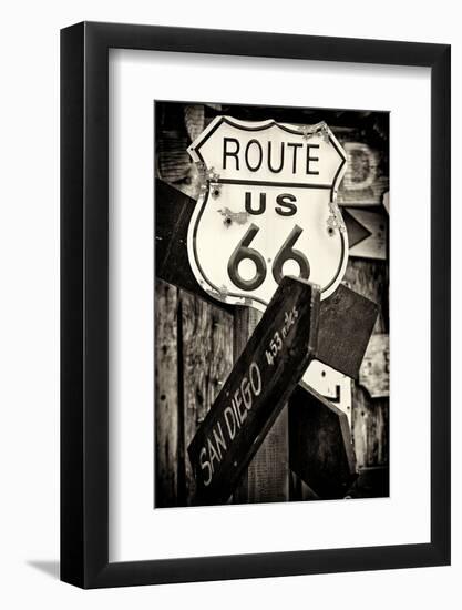 Route 66 US-Philippe Hugonnard-Framed Photographic Print