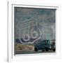 Route 66 Van-Lauren Gibbons-Framed Art Print