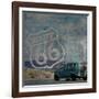 Route 66 Van-Lauren Gibbons-Framed Art Print