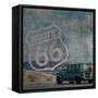 Route 66 Van-Lauren Gibbons-Framed Stretched Canvas