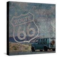 Route 66 Van-Lauren Gibbons-Stretched Canvas