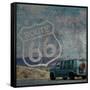 Route 66 Van-Lauren Gibbons-Framed Stretched Canvas