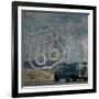 Route 66 Van-Lauren Gibbons-Framed Art Print