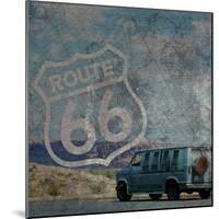 Route 66 Van-Lauren Gibbons-Mounted Art Print