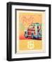 Route 66 Vintage Travel-Edward M. Fielding-Framed Art Print